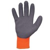 Proflex By Ergodyne Orange Coated Lightweight Winter Work Gloves, M, PR 7401
